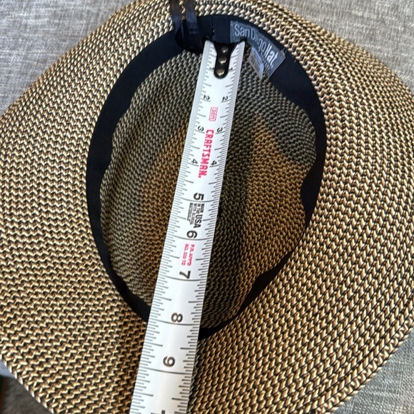 San Diego hat company Women's Braided Fedora with Bow Band - Picture 7 of 8